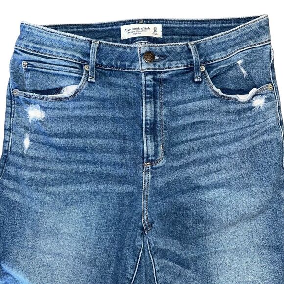 Abercrombie & Fitch Super Skinny Ankle High Rise Jean 30/10r - Picture 4 of 7